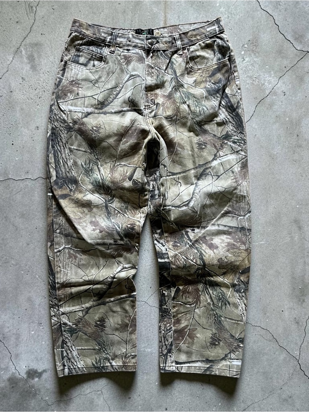 RedHead Men's Relaxed Camouflage Jeans - Brown/Green/Tan